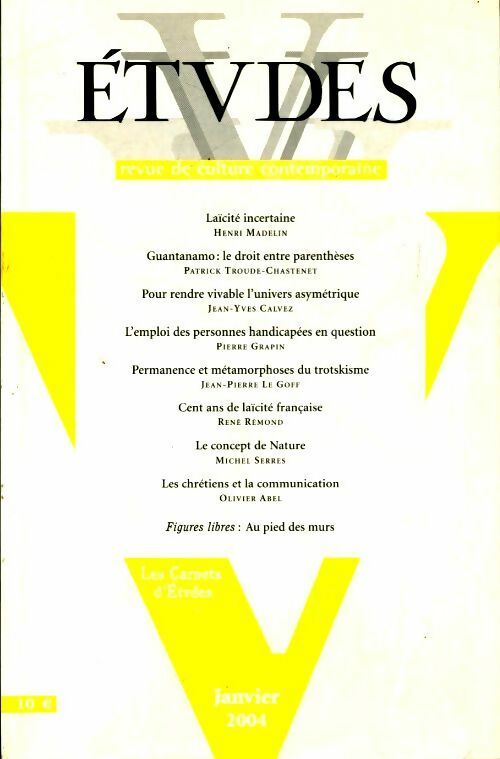 Livrenpoche : Etudes n°400-1 - Collectif - Livre