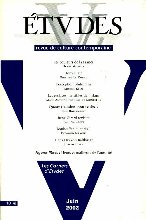 Livrenpoche : Etudes n°396-6 - Collectif - Livre