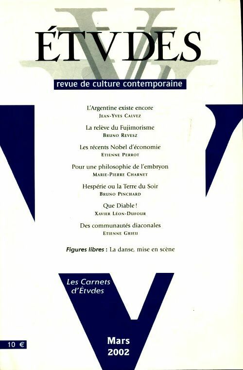 Livrenpoche : Etudes n°396-3 - Collectif - Livre