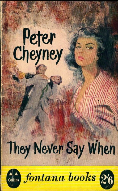 Livrenpoche : They never say when - Peter Cheyney - Livre