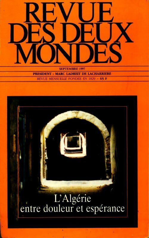 Livrenpoche : Revue des deux mondes septembre 1997 - Collectif - Livre