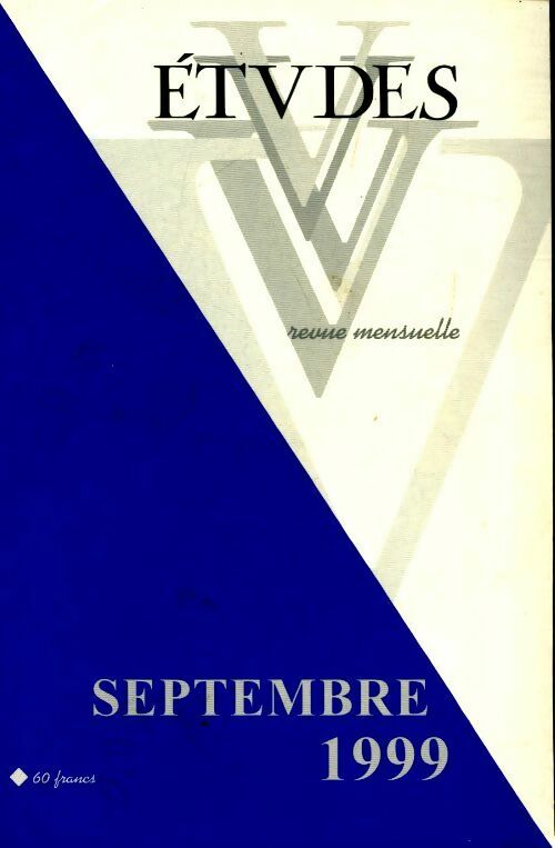 Livrenpoche : Etudes n°391-3 - Collectif - Livre