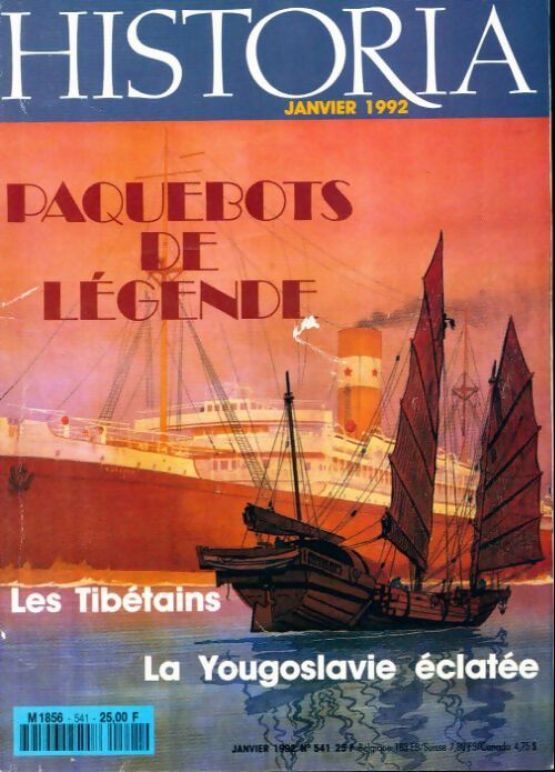 Livrenpoche : Historia n°541 : Paquebots de légende - Collectif - Livre