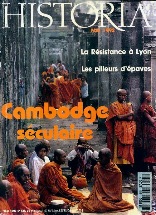 Livrenpoche : Historia n°545 : Cambodge séculaire - Collectif - Livre