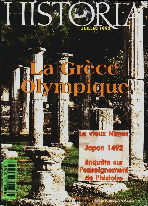 Livrenpoche : Historia n°547 : La Grèce olympique - Collectif - Livre