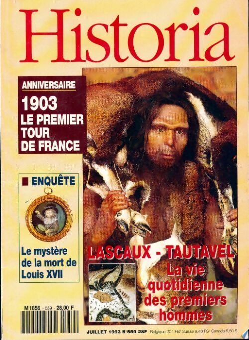 Livrenpoche : Historia n°559 : Lascaux-Tautavel - Collectif - Livre