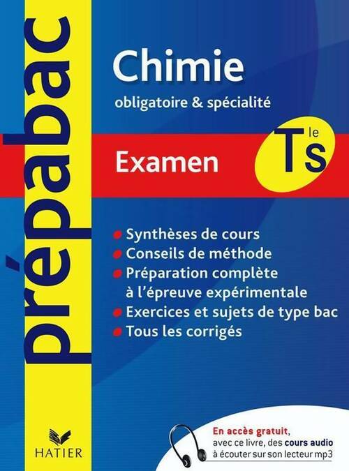 Livrenpoche : Chimie Terminale S : Enseignement obligatoire & spécialité. Examen 2010 - Jean-François Le Maréchal - Livre