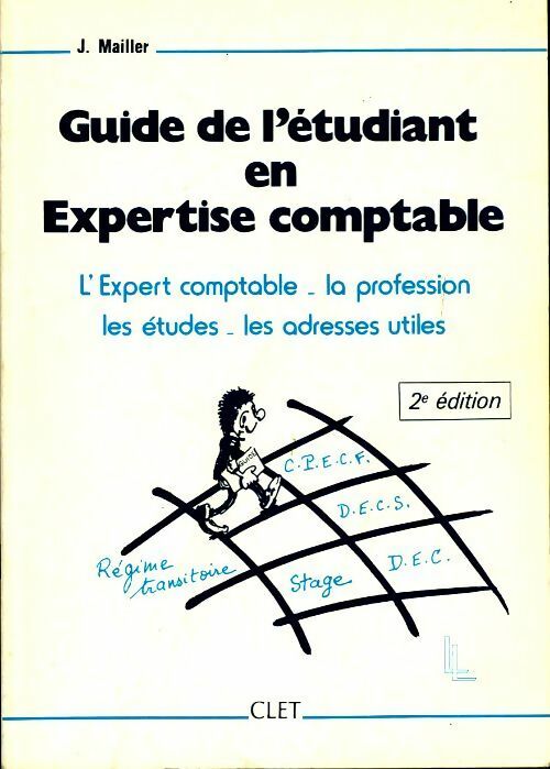 Livrenpoche : Guide de l'étudiant en expertise comptable - J. Mailler - Livre