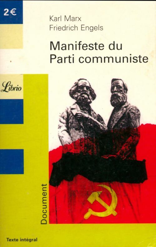 Livrenpoche : Le manifeste du parti communiste - Friedrich Engels - Livre