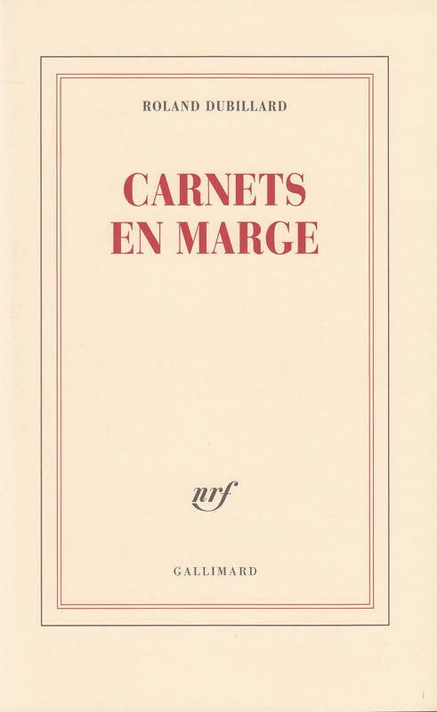 Carnets en marge - Roland Dubillard - Livre