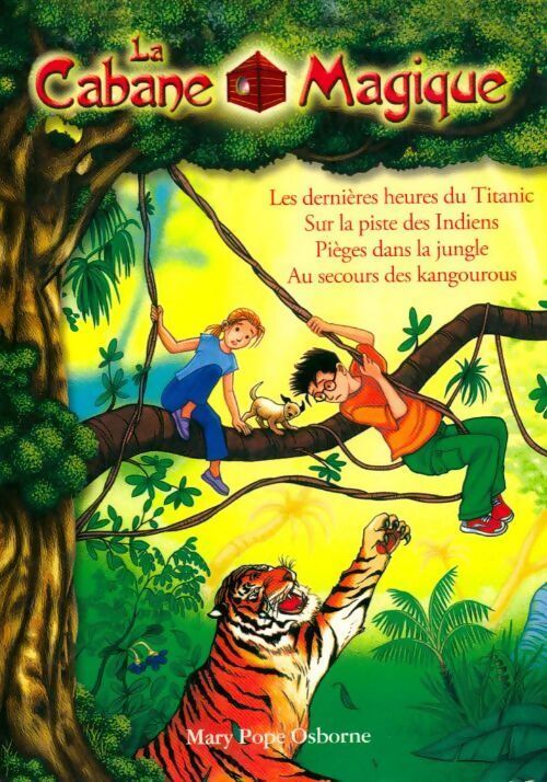 Livrenpoche : La cabane magique volumes 16 à 19 - Mary Pope Osborne - Livre