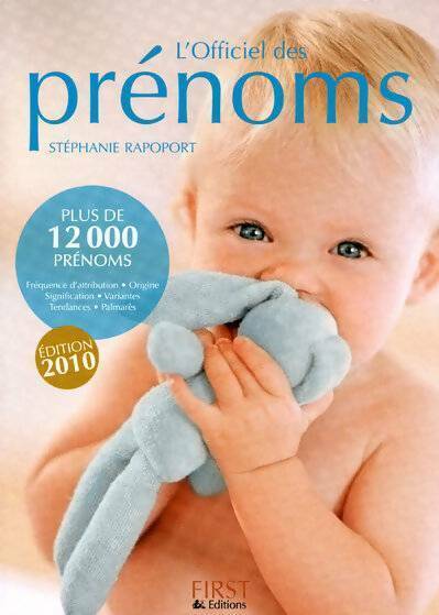Livrenpoche : L'officiel des prénoms 2010 - Stéphanie Rapoport - Livre