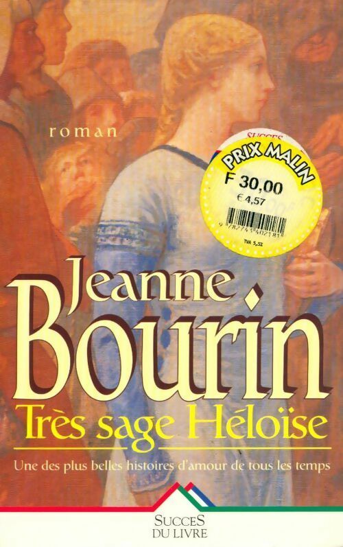Livrenpoche : Très sage Héloïse - Jeanne Bourin - Livre