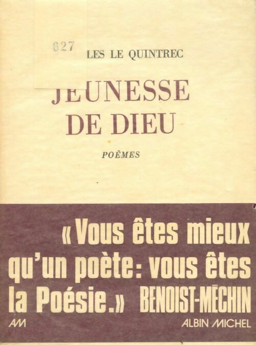 Livrenpoche : Jeunesse de Dieu - Charles Le Quintrec - Livre