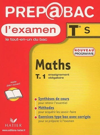 Livrenpoche : Maths Terminale S l'examen enseignement obligatoire Tome I - René Merckhoffer - Livre