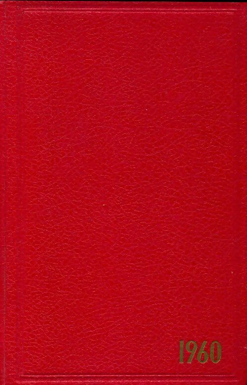 Livrenpoche : Agenda de l'économie 1960 - Collectif - Livre
