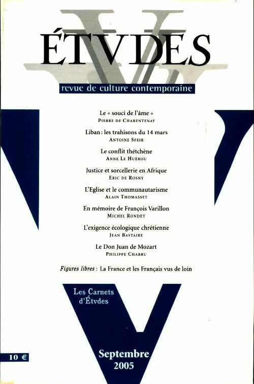 Livrenpoche : Etudes n°403-3 - Collectif - Livre