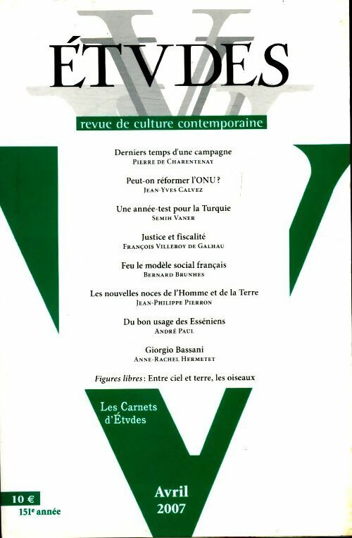Livrenpoche : Etudes n°406-4 - Collectif - Livre
