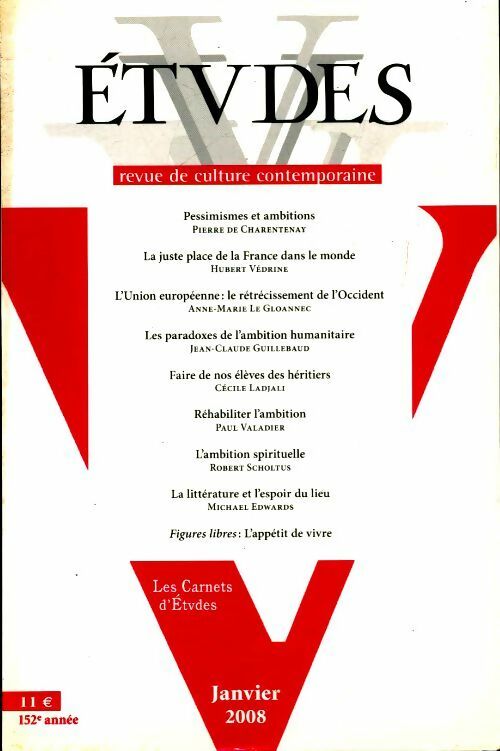 Livrenpoche : Etudes n°408-1 - Collectif - Livre