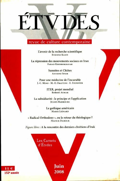 Livrenpoche : Etudes n°408-6 - Collectif - Livre