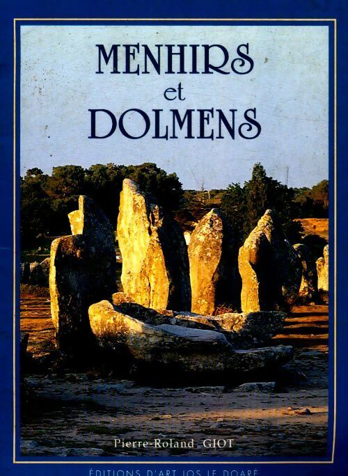 Livrenpoche : Menhirs et dolmens - Pierre-Roland Giot - Livre
