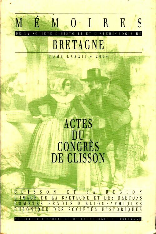 Livrenpoche : Actes du congrès de Clisson - Collectif - Livre