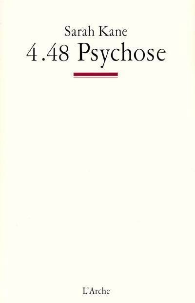 Livrenpoche : 4.48 psychose - Sarah Kane - Livre