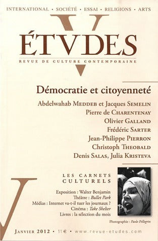 Livrenpoche : Études n°416-1 : Démocratie et citoyenneté - Collectif - Livre