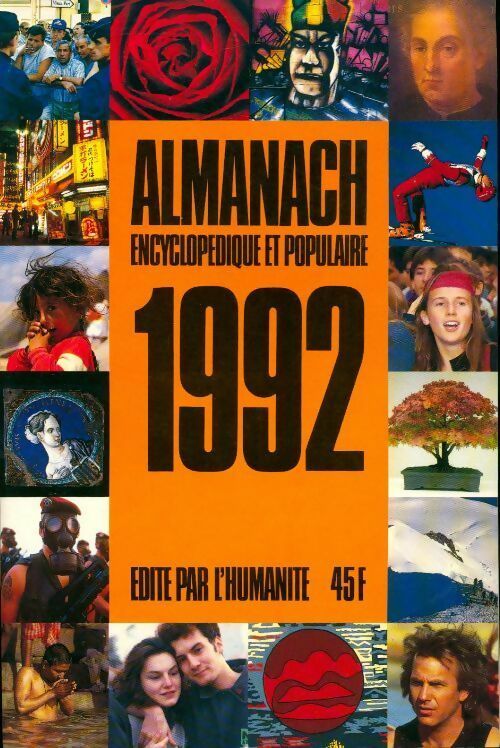Almanach encyclopédique et populaire 1992 - Collectif -  Humanité GF - Livre