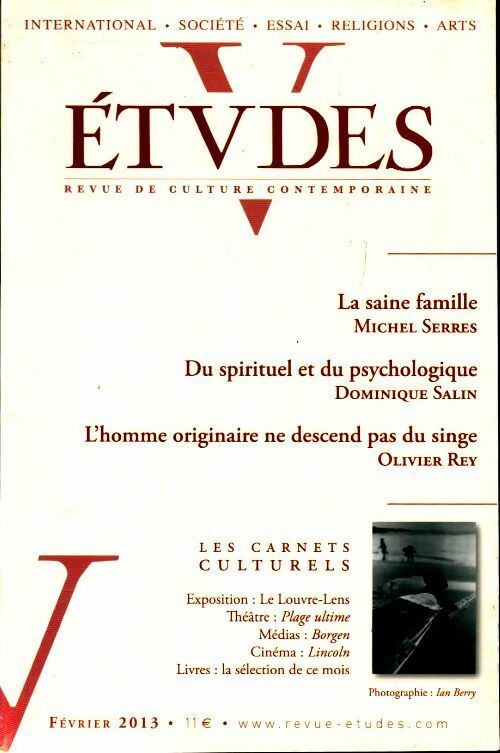 Livrenpoche : Etudes n°418-2 - Collectif - Livre