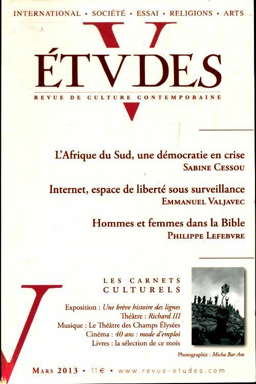 Livrenpoche : Etudes n°418-3 - Collectif - Livre
