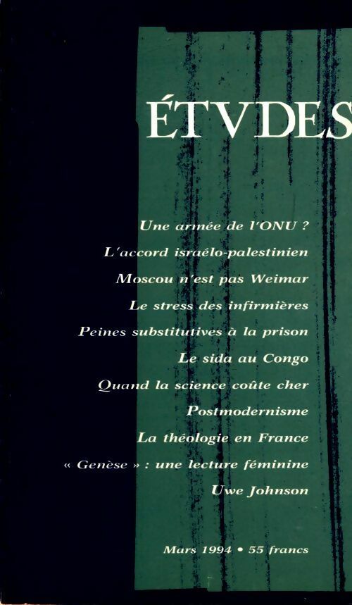 Livrenpoche : Etudes n°380-3 - Collectif - Livre