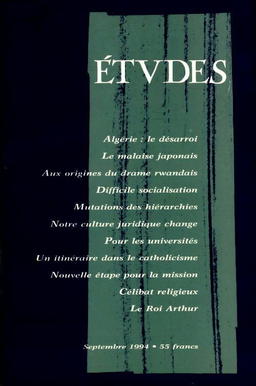 Livrenpoche : Etudes n°381-3 - Collectif - Livre