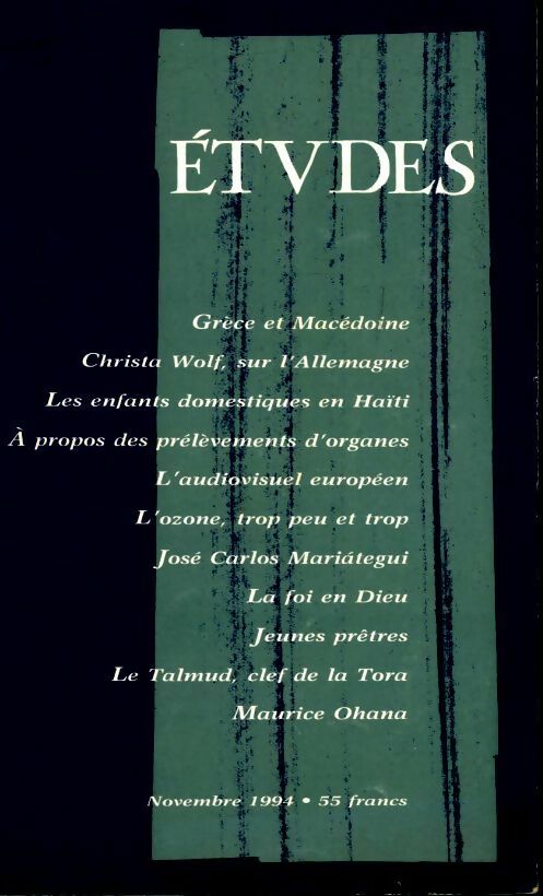 Livrenpoche : Etudes n°381-5 - Collectif - Livre