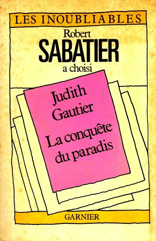 Livrenpoche : La conquête du paradis - Judith Gautier - Livre