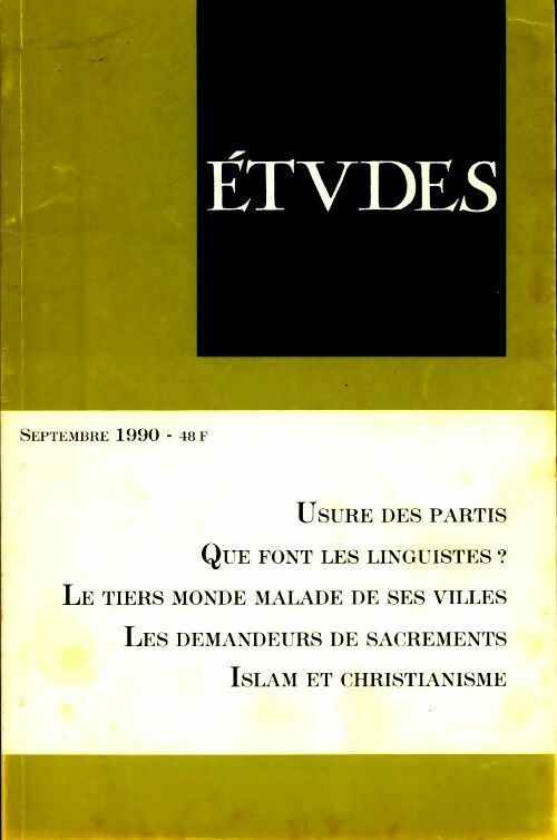 Livrenpoche : Etudes n°373-3 - Collectif - Livre