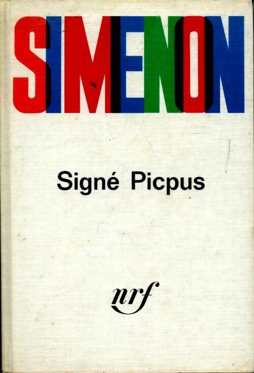 Livrenpoche : Signé Picpus - Georges Simenon - Livre