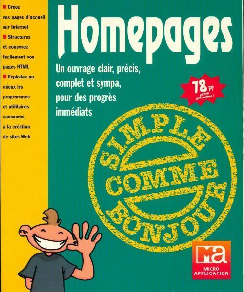 Homepages - R. Weisbecker -  Simple comme bonjour - Livre