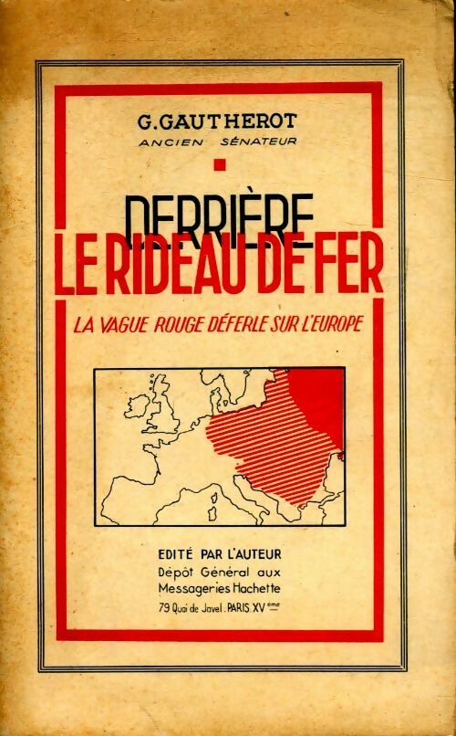Livrenpoche : Derrière le rideau de fer - Gustave Gautherot - Livre