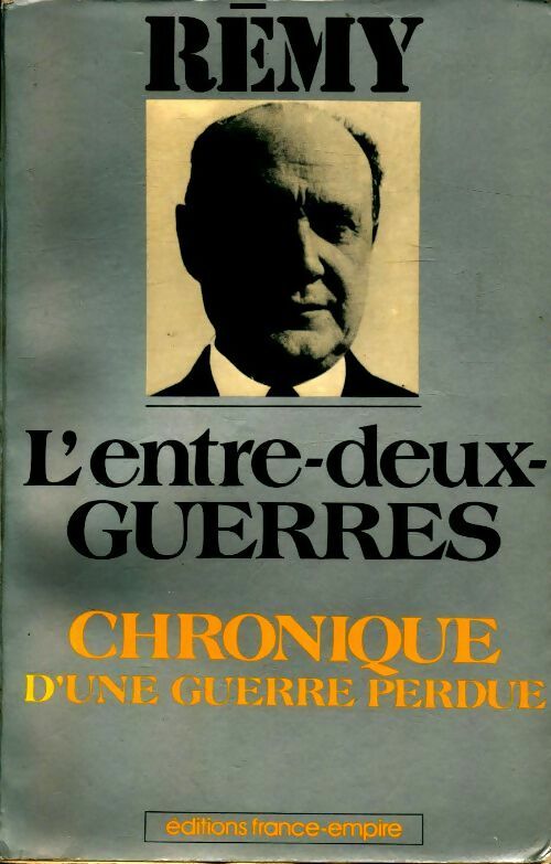 Livrenpoche : L'entre-deux guerres - Rémy - Livre