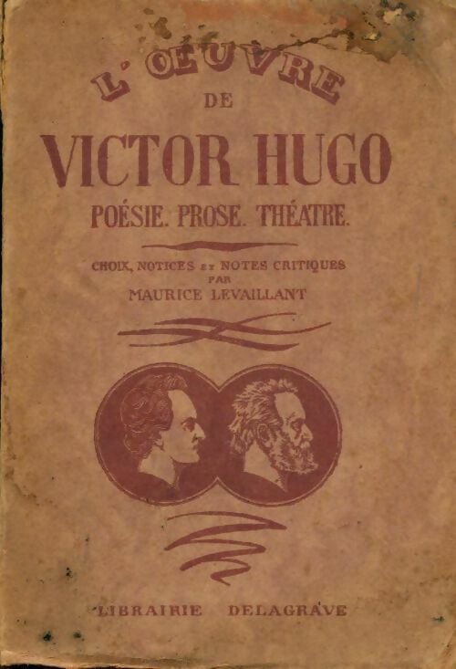 Livrenpoche : Poésie, prose, théâtre - Victor Hugo - Livre