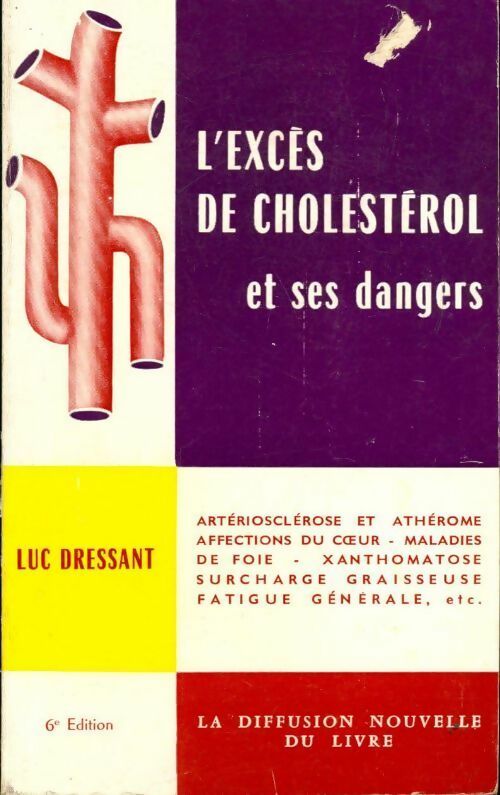 Livrenpoche : L'excès de cholestérol et ses dangers - Luc Dressant - Livre