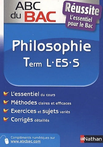 Livrenpoche : Philosophie Terminales L, ES, S - Michel Cardin - Livre