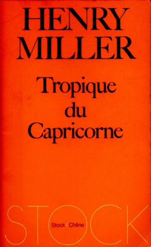 Livrenpoche : Tropique du capricorne - Henry Miller - Livre