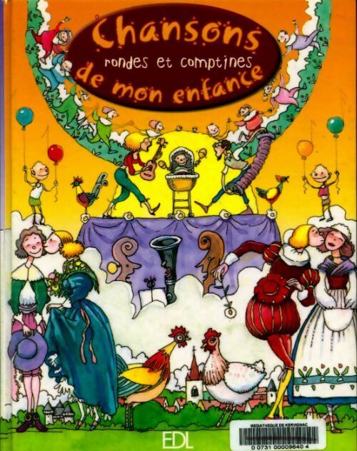 Livrenpoche : Chansons rondes et comptines de mon enfance (1cd audio) - Laurent Bonnel - Livre