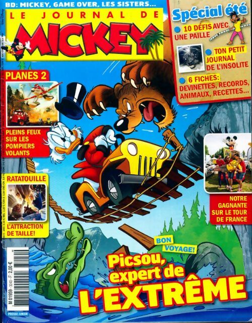 Livrenpoche : Le journal de Mickey n°3240 : Picsou, expert de l'extrême - Collectif - Livre