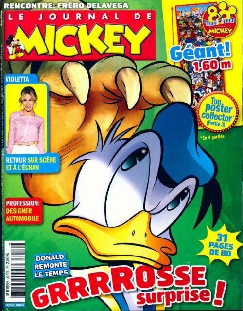 Livrenpoche : Le journal de Mickey n°3250 : Grrrosse surprise ! - Collectif - Livre