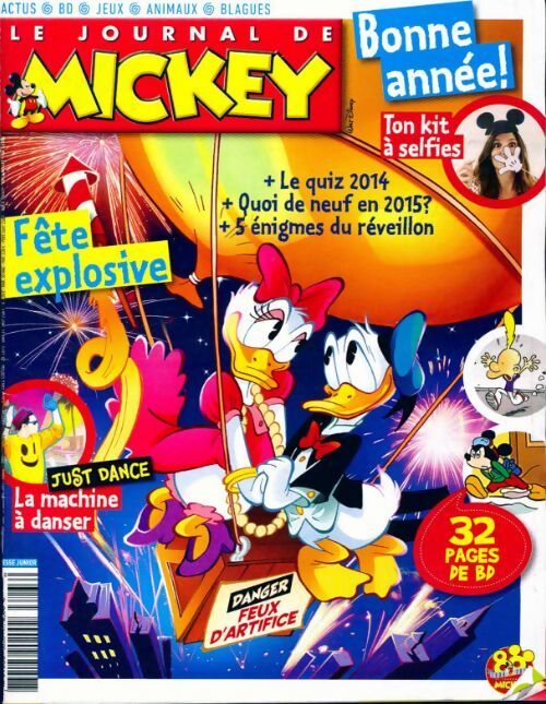 Livrenpoche : Le journal de Mickey n°3263 : Fête explosive - Collectif - Livre