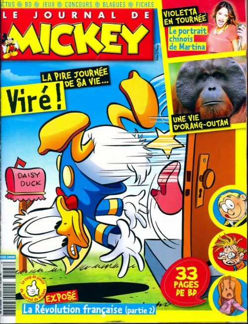 Livrenpoche : Le journal de Mickey n°3268 : Viré ! - Collectif - Livre