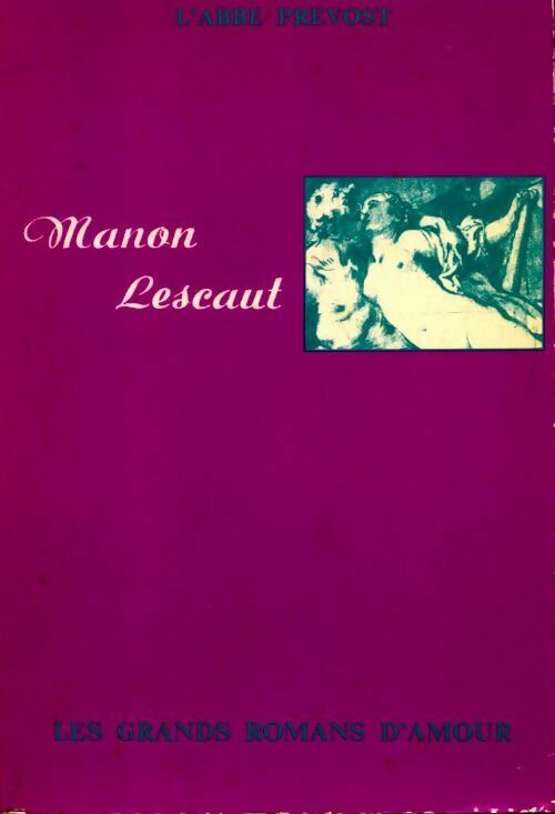 Manon Lescaut - Abbé Prévost -  Cercle européen du livre GF - Livre